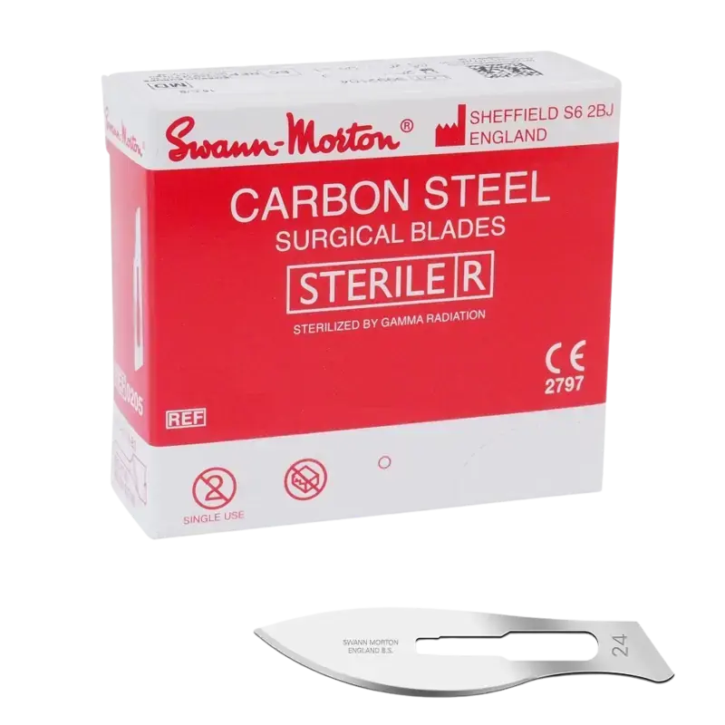 Finale Aktion Swann-Morton Klingen Steril - 100 Stk 24