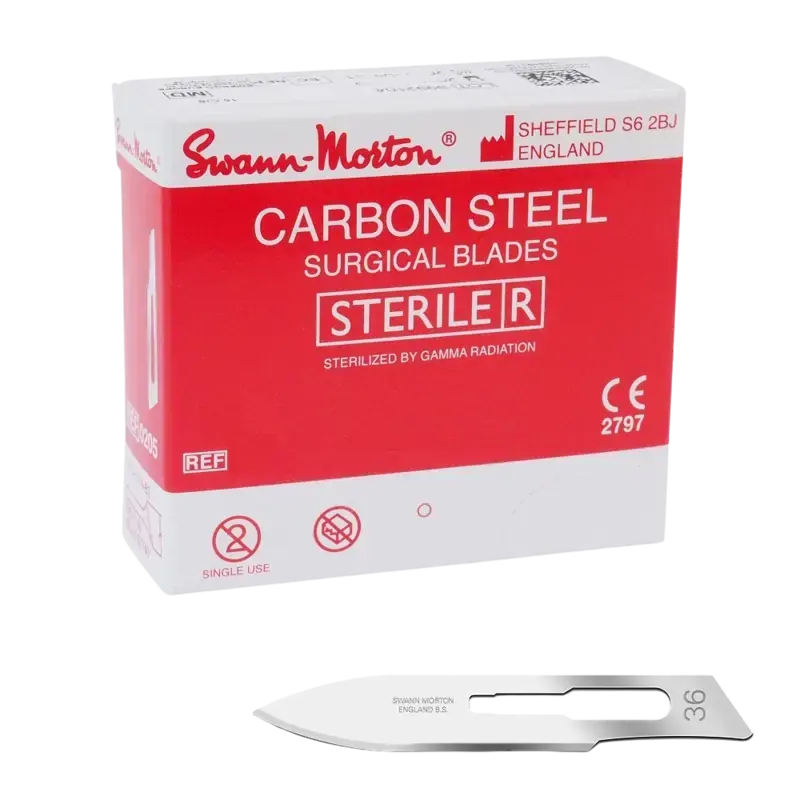 Neue Kollektion Swann-Morton Klingen Steril - 100 Stk 36
