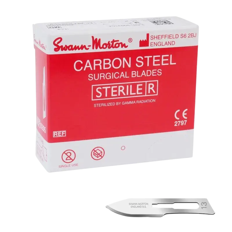 Swann-Morton Klingen Steril - 100 Stk 13 Neuheit
