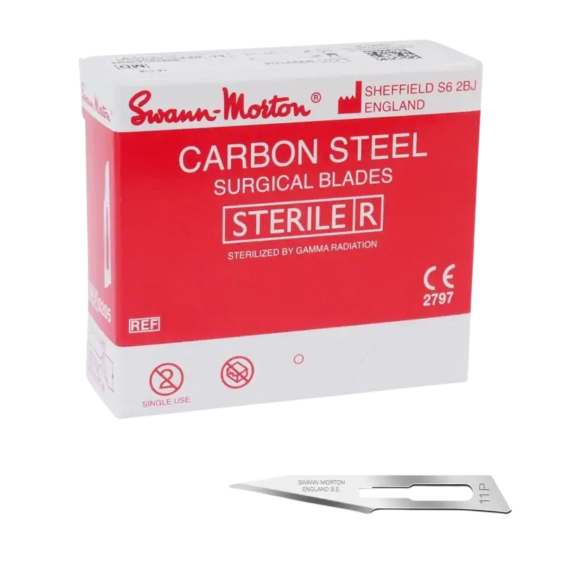 Versand Am Gleichen Tag Swann-Morton Klingen Steril - 100 Stk 11P
