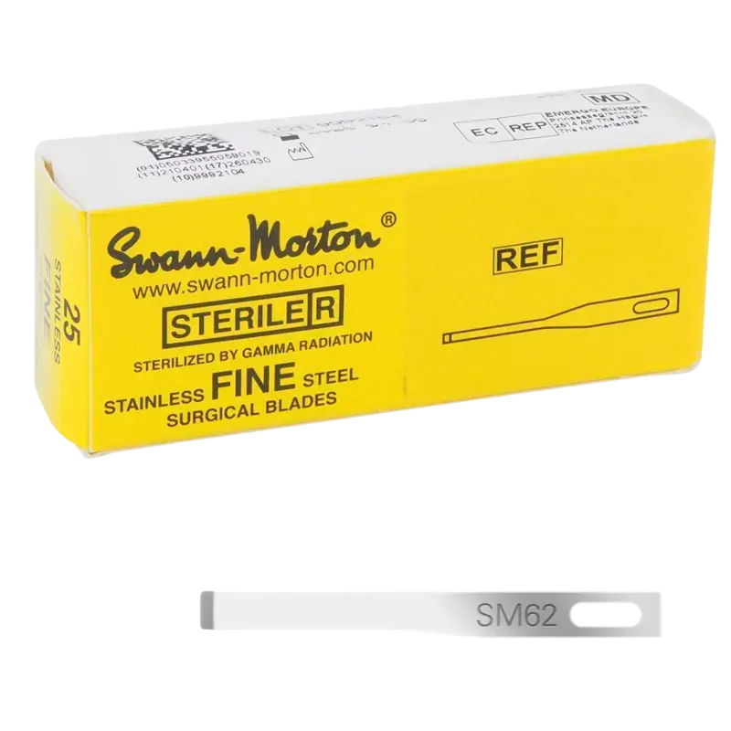 Bestpreis Swann-Morton Fine Blades Sterile - 25pcs SM62
