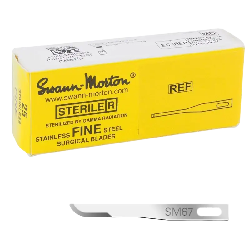 Günstig Swann-Morton Fine Blades Sterile - 25pcs SM67
