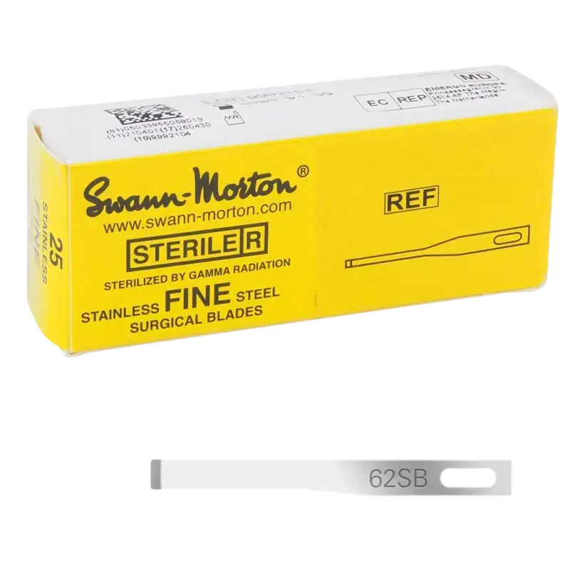 Swann-Morton Fine Blades Sterile - 25pcs SM62SB Neue Ware