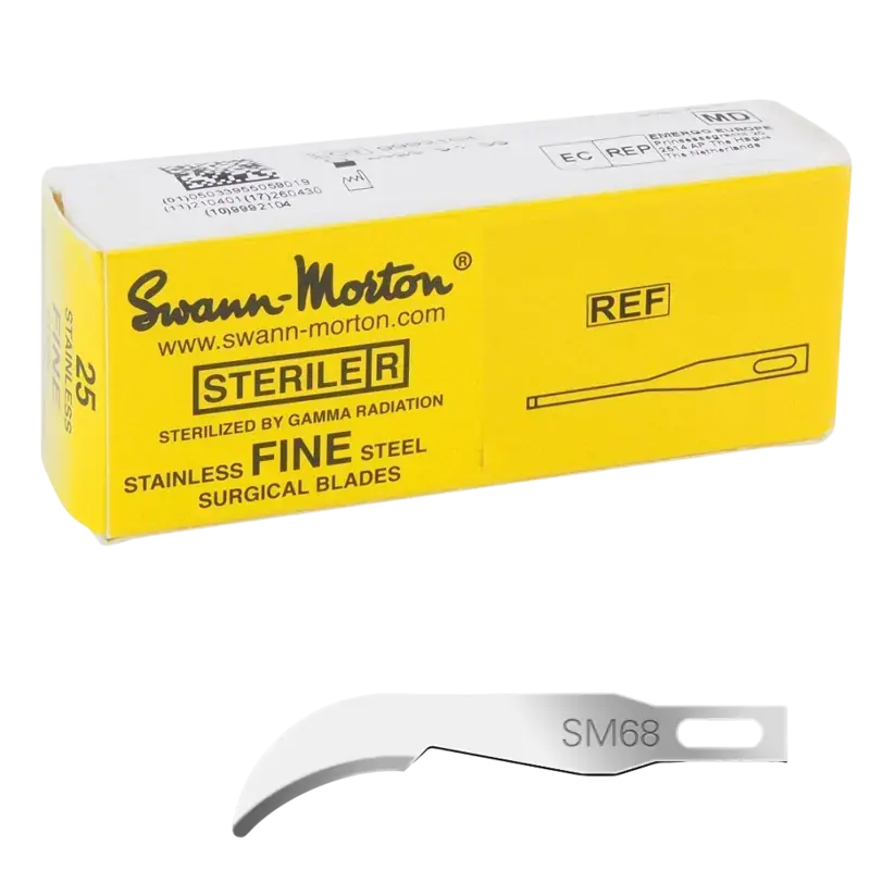 Swann-Morton Fine Blades Sterile - 25pcs SM68 Sonderangebot
