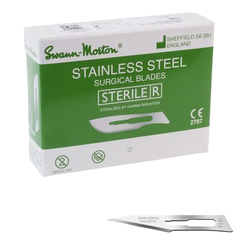Heißes Angebot Swann-Morton Klingen Steril - 100 Stk 11P