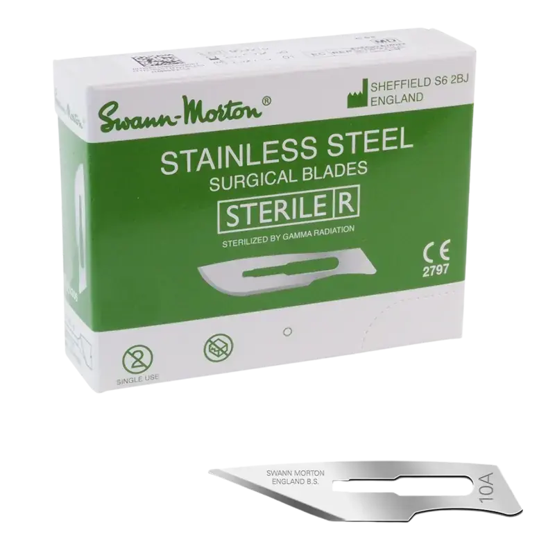 Swann-Morton Klingen Steril - 100 Stk 10A Sonderaktion