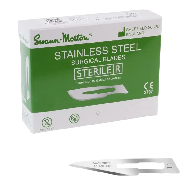 Heißes Angebot Swann-Morton Klingen Steril - 100 Stk 11
