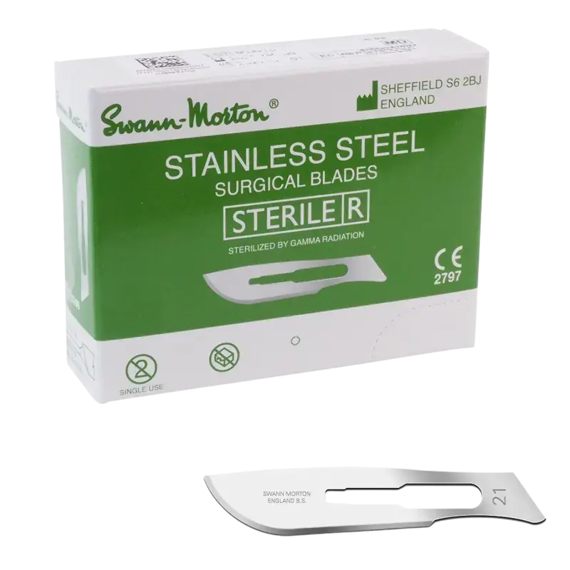 Swann-Morton Klingen Steril - 100 Stk 21 Top-Seller