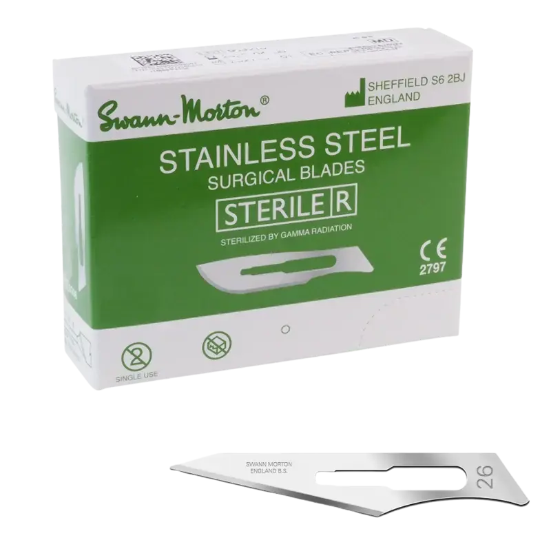 Preisknaller Swann-Morton Klingen Steril - 100 Stk 26