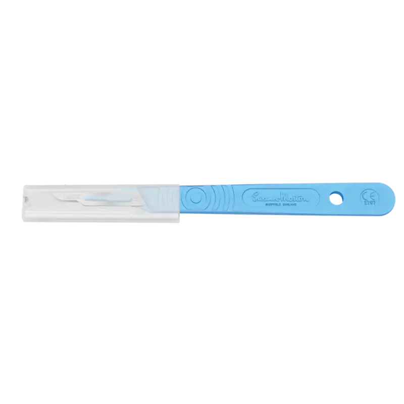 Heißes Angebot Swann-Morton Sterile Disposable Scalpels With Guard 10pcs 15