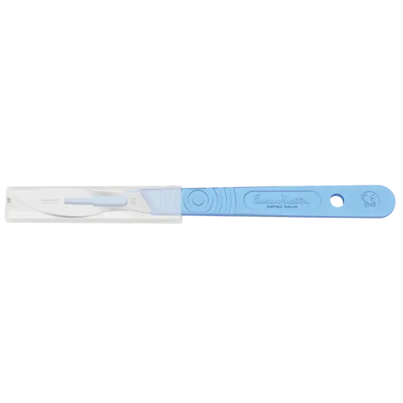 Swann-Morton Sterile Disposable Scalpels With Guard 10pcs 24 Sichere Zahlung