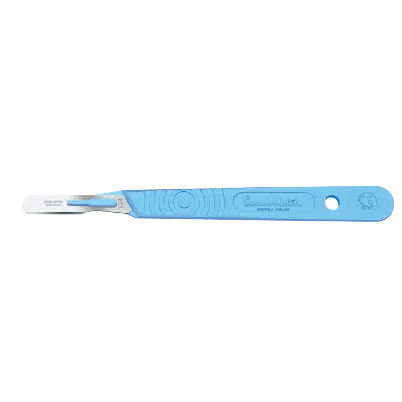 Wochenendangebot Swann-Morton Sterile Disposable Scalpels With Guard 10pcs 10R