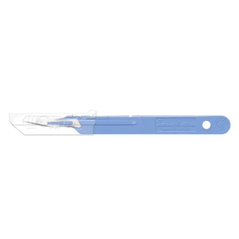 Preis Gesenkt Swann-Morton Disposable Sterile Blades With Handle & Retracting Guard 11