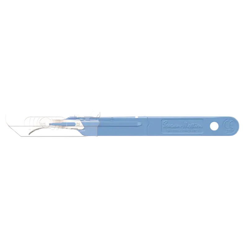 Swann-Morton Disposable Sterile Blades With Handle & Retracting Guard 12 Geprüft