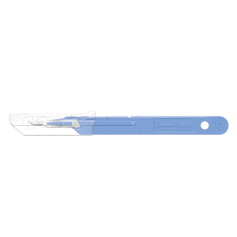 Swann-Morton Disposable Sterile Blades With Handle & Retracting Guard 15 Versand Am Gleichen Tag