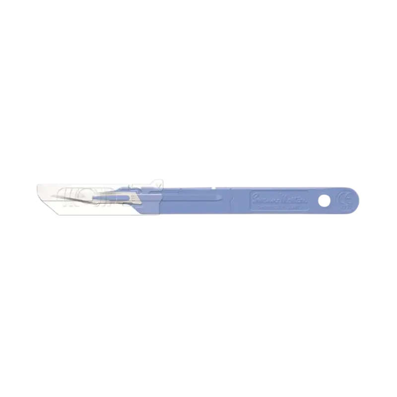 Swann-Morton Disposable Sterile Blades With Handle & Retracting Guard 11P Schneller Versand