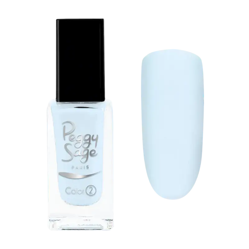 Peggy Sage High Color Nail Lacquer 11ml Creamy Blue Expressversand