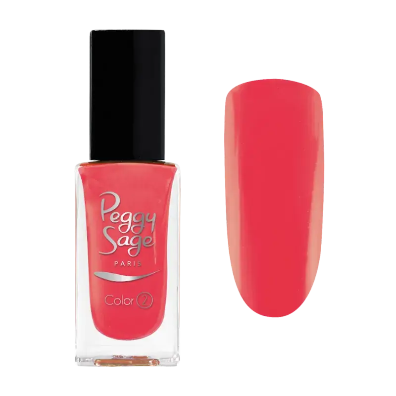 Peggy Sage High Color Nail Lacquer 11ml Orange Sanquine Knallerangebot