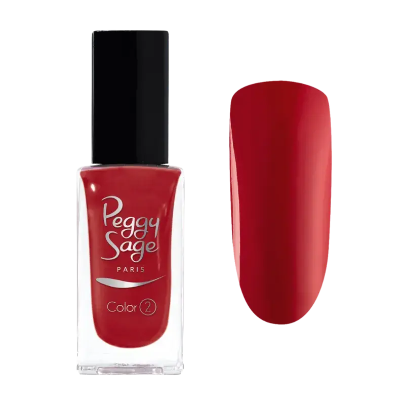 Geprüft Peggy Sage High Color Nail Lacquer 11ml Red Salsa