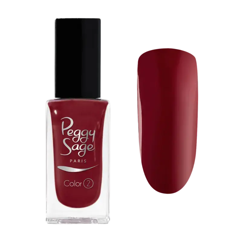 Peggy Sage High Color Nail Lacquer 11ml Chestnut Red Begrenztes Angebot
