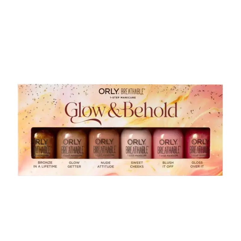 ORLY® ORLY® Breathable™ Glow & Behold Lacquer Set 18ml 18pcs Display Neuheit