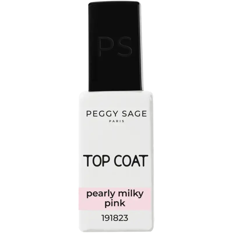 Heißes Angebot Peggy Sage Top Coat Finish 11ml Pearly Milky pink