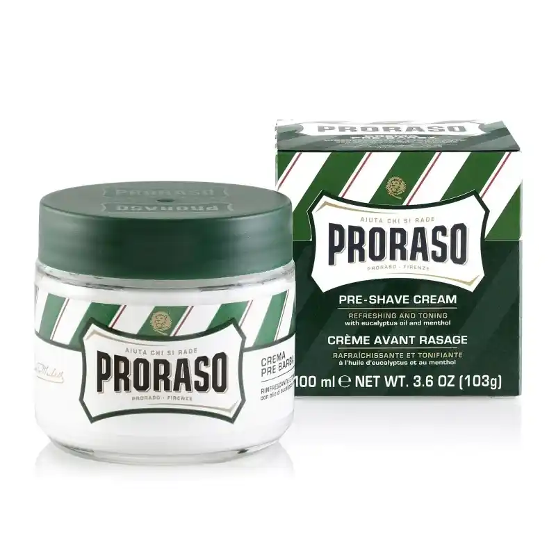 Proraso Grün Pre-Shave Cream 100ml Beliebt