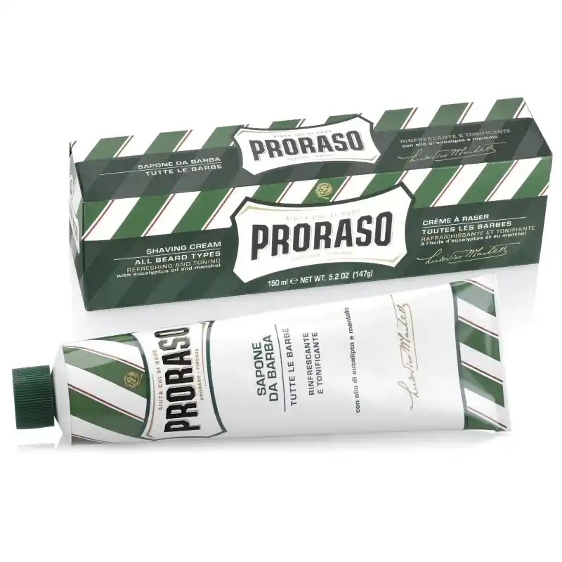 Proraso Grün Shaving Cream Tube 150ml Garantierte Lieferung