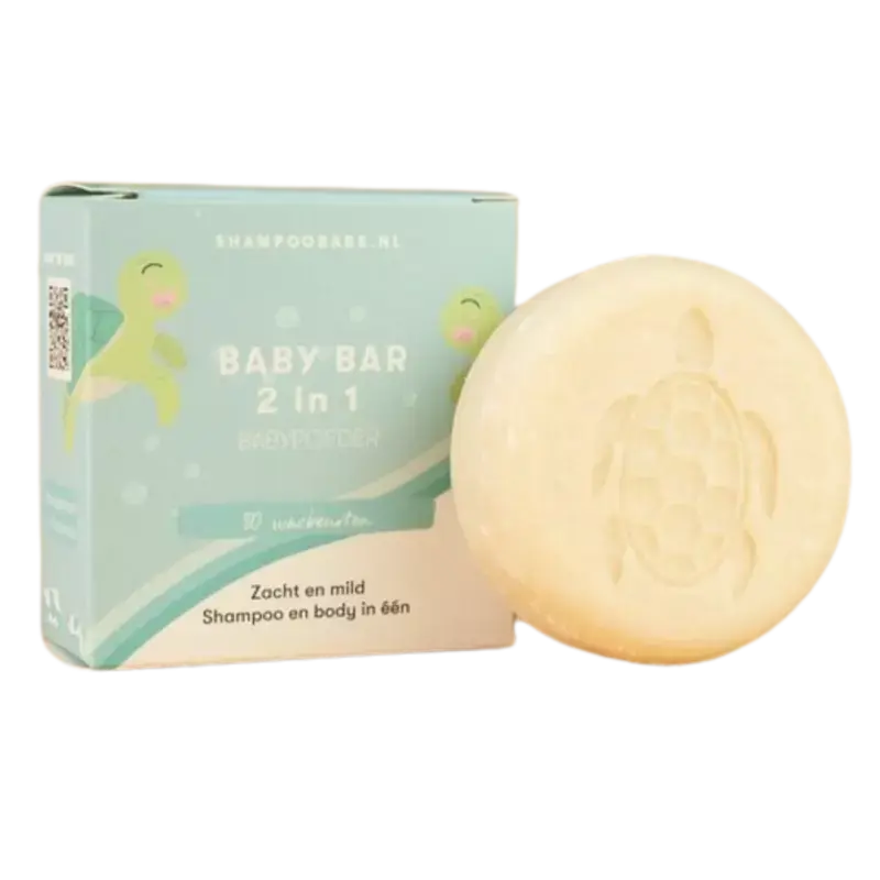 Shampoobars 2 In 1 Baby Bar 60g Babypoeder Nur Für Kurze Zeit