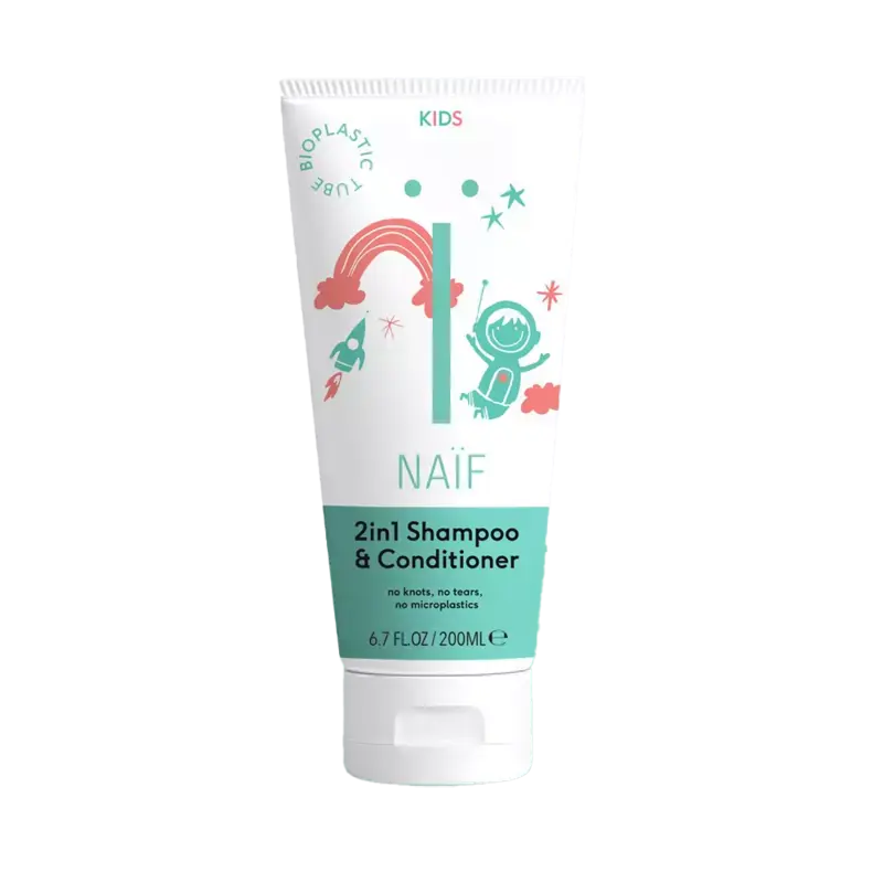 Naïf 2-in-1 Kids Shampoo & Conditioner 200ml Aktuell