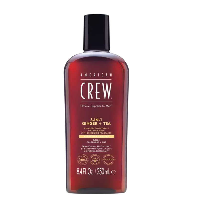 American Crew Ginger + Tea 3-in-1 250ml Garantierte Lieferung