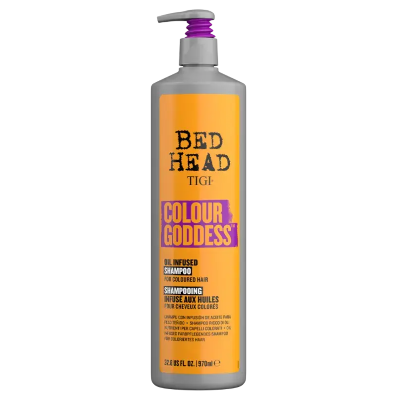 TIGI Bed Head Colour Goddess Shampoo 970ml Schneller Versand