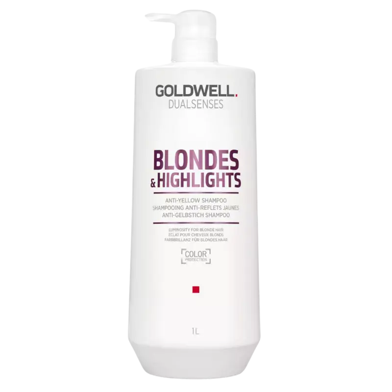 Goldwell Dualsenses Blondes & Highlights Anti-Yellow Shampoo 1000ml Heißes Angebot