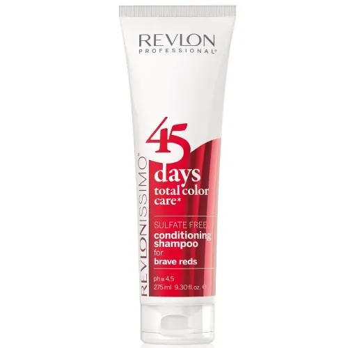 Revlon 45 Days 2 IN 1 Shampoo & Conditioner 275ml Brave Reds Günstig