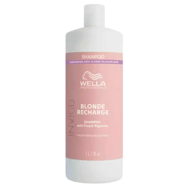 Wella Professionals Invigo Blonde Recharge Color Refreshing Shampoo 1000ml Top-Angebot