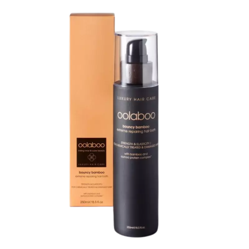 Oolaboo Bouncy Bamboo Extreme Repairing Hair Bath 250ml Meistverkauft