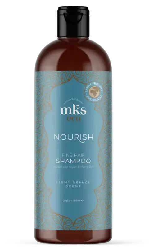 MKS eco MKS-Eco Nourish Fine Hair Shampoo Light Breeze 739ml Neu Im Sortiment