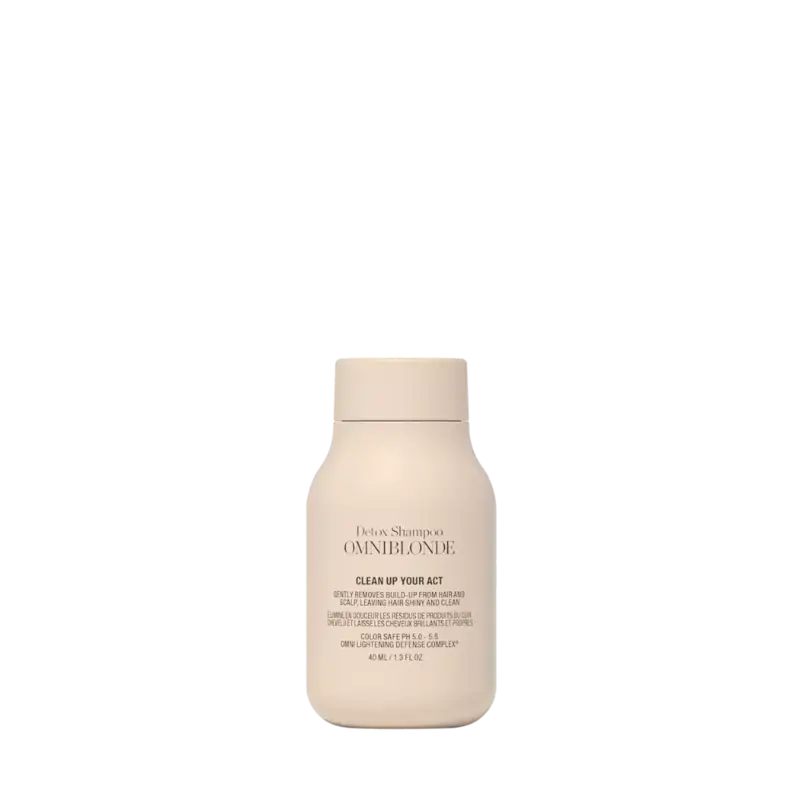 Omniblonde Clean Up Your Act Detox Shampoo 40ml Neue Ware