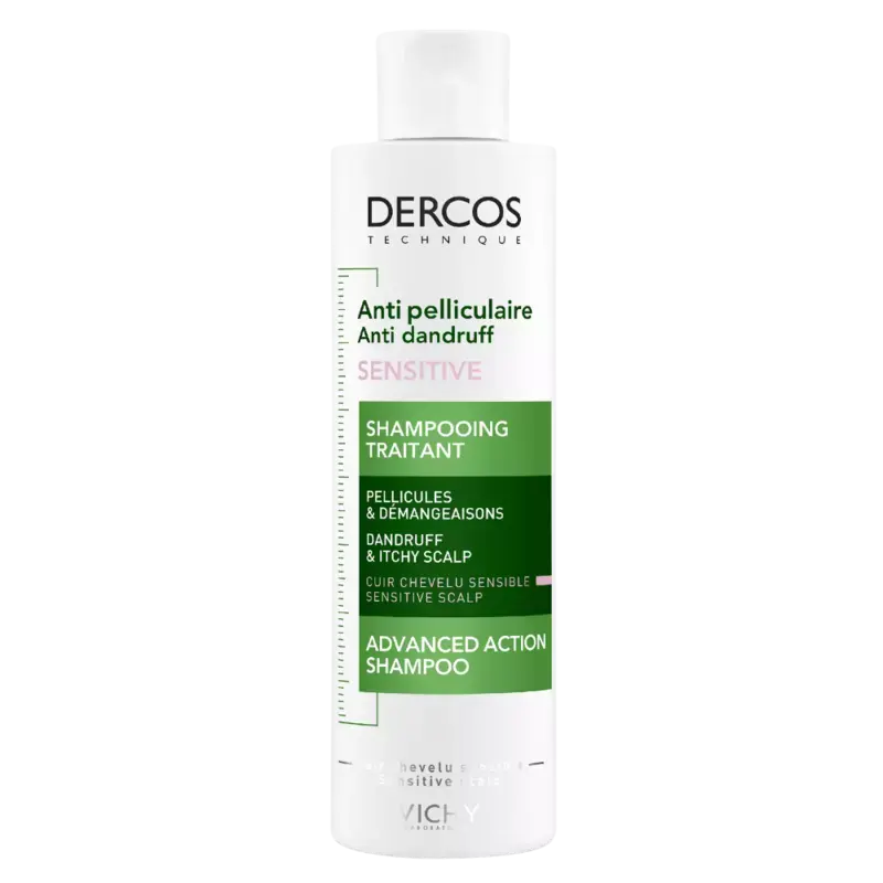 Markenprodukt Vichy Dercos Anti-dandruff Dermatological Shampoo - Sensitive Skin 200ml