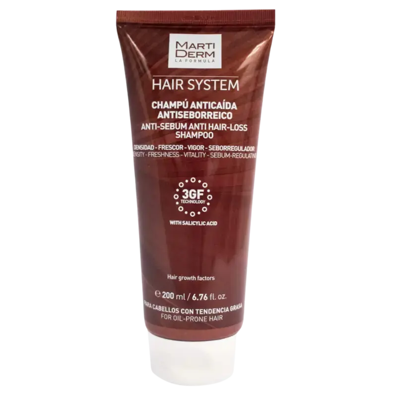 Angebot Martiderm Hair System Anti-Sebum Anti Hair-Loss Shampoo 200ml