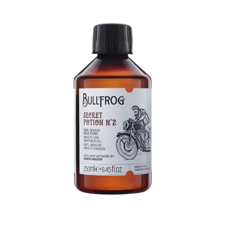 Bullfrog All-In-One Shower Shampoo Secret Potion N.2 250ml Neu