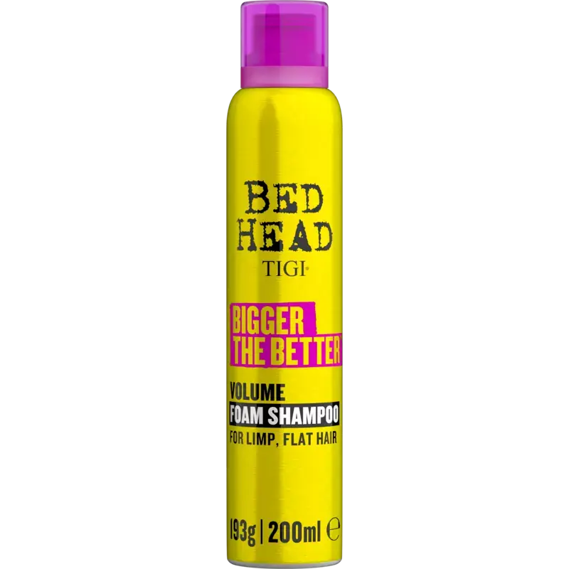 Sonderangebot TIGI Bed Head Bigger the Better Foam Shampoo 200ml
