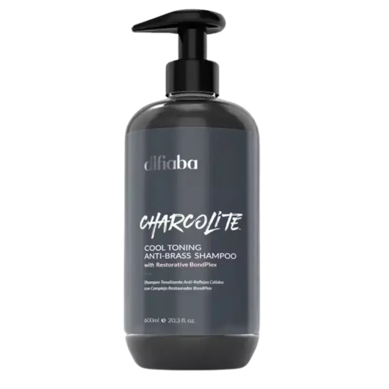 Sonderangebot Difiaba Charcolite Cool Toning Anti-Brass Shampoo 600ml