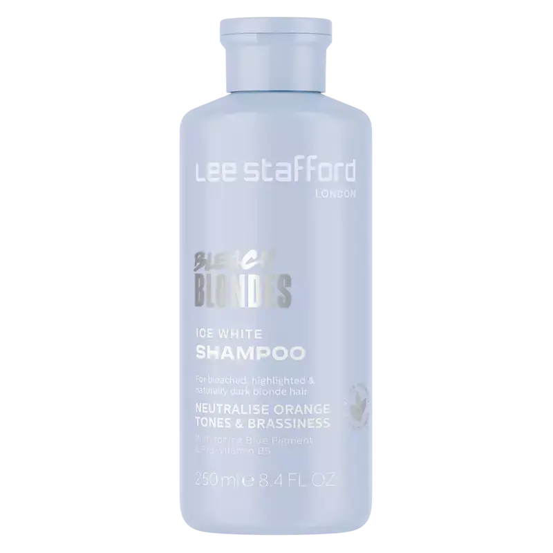 Lee Stafford Bleach Blondes Ice White Shampoo 250ml Finale Aktion
