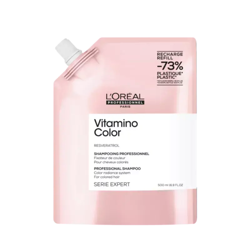 Garantierte Lieferung L‘Oréal Professionnel SE Vitamino Color Shampoo 500ml - Refill