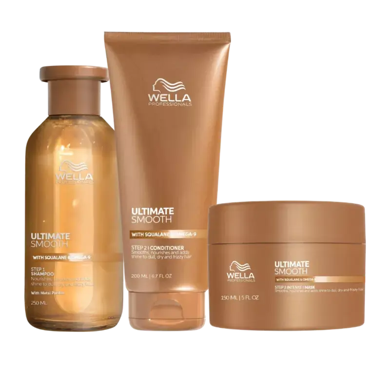 Sonderaktion Wella Professionals Ultimate Smooth Silky & Shiny Trio