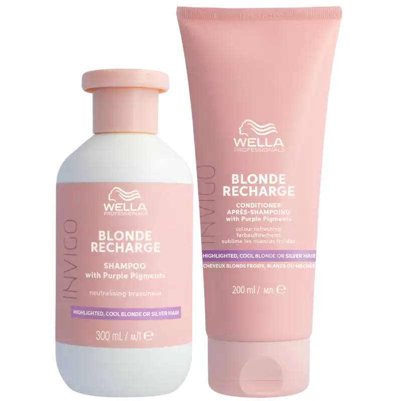 Versand Am Gleichen Tag Wella Professionals Invigo Blonde Recharge Care Duo