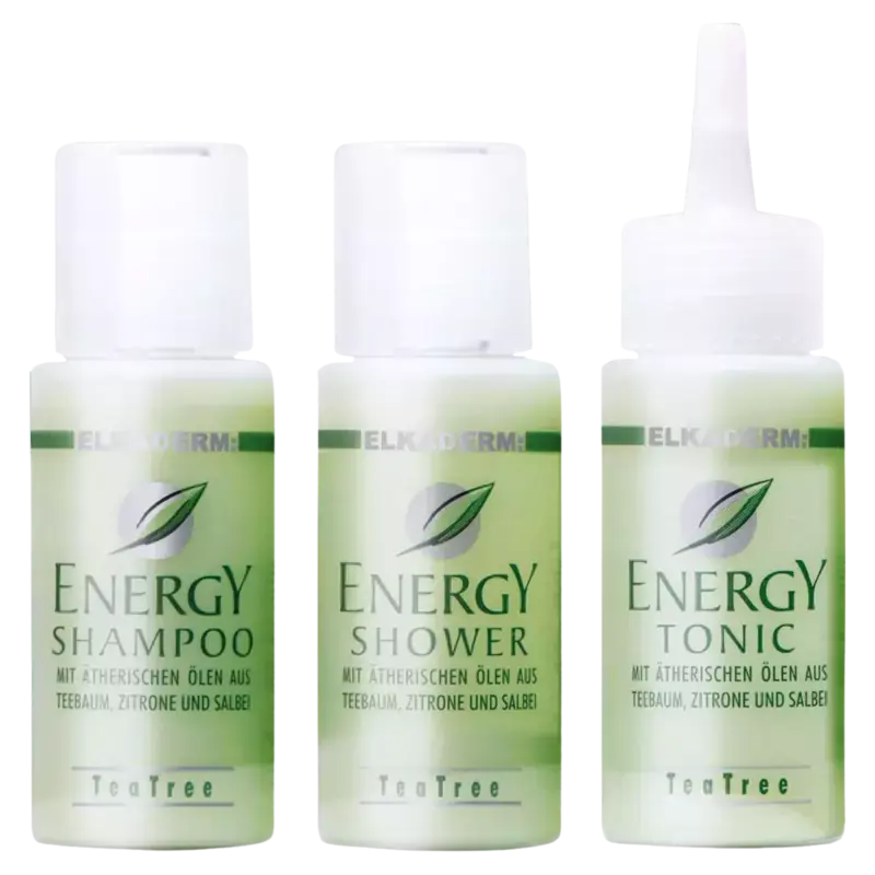 Elkaderm Energy Tea Tree Mini Set 3x50ml Neue Ware