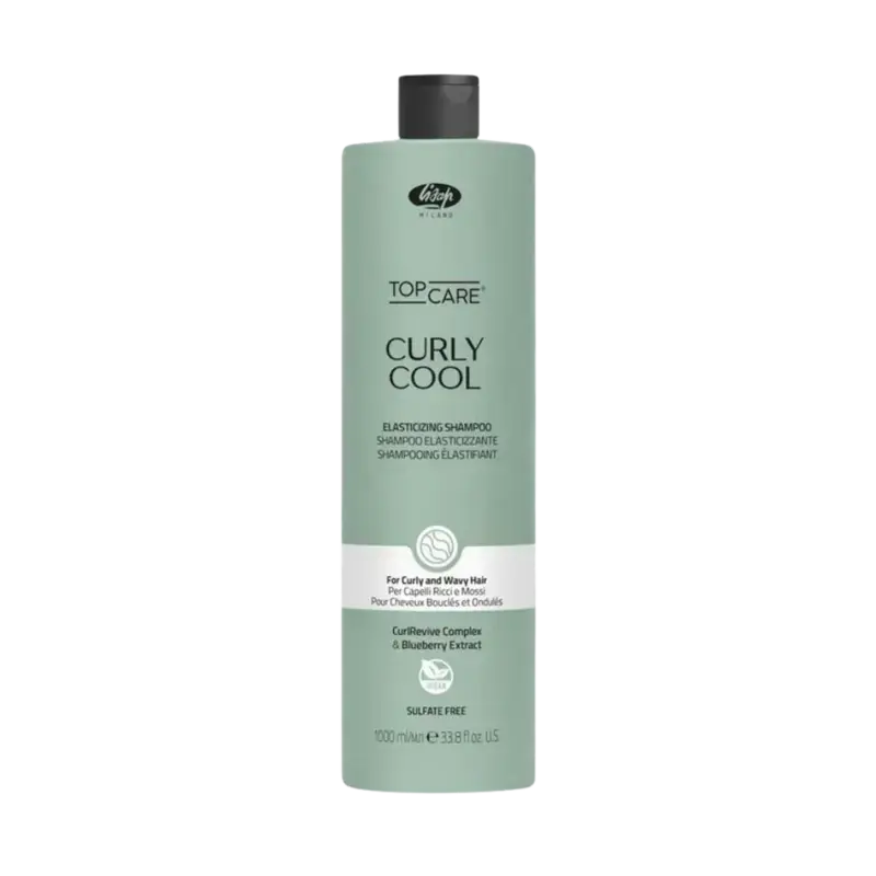 Lisap Top Care Curly Cool Elasticizing Shampoo 1000ml Finale Aktion