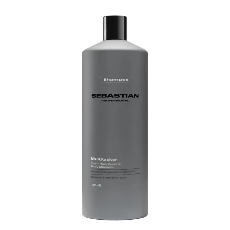 Jetzt Kaufen Sebastian Professional Multitasker for Men 3-in-1 Hair, Beard and Body Shampoo 1000ml